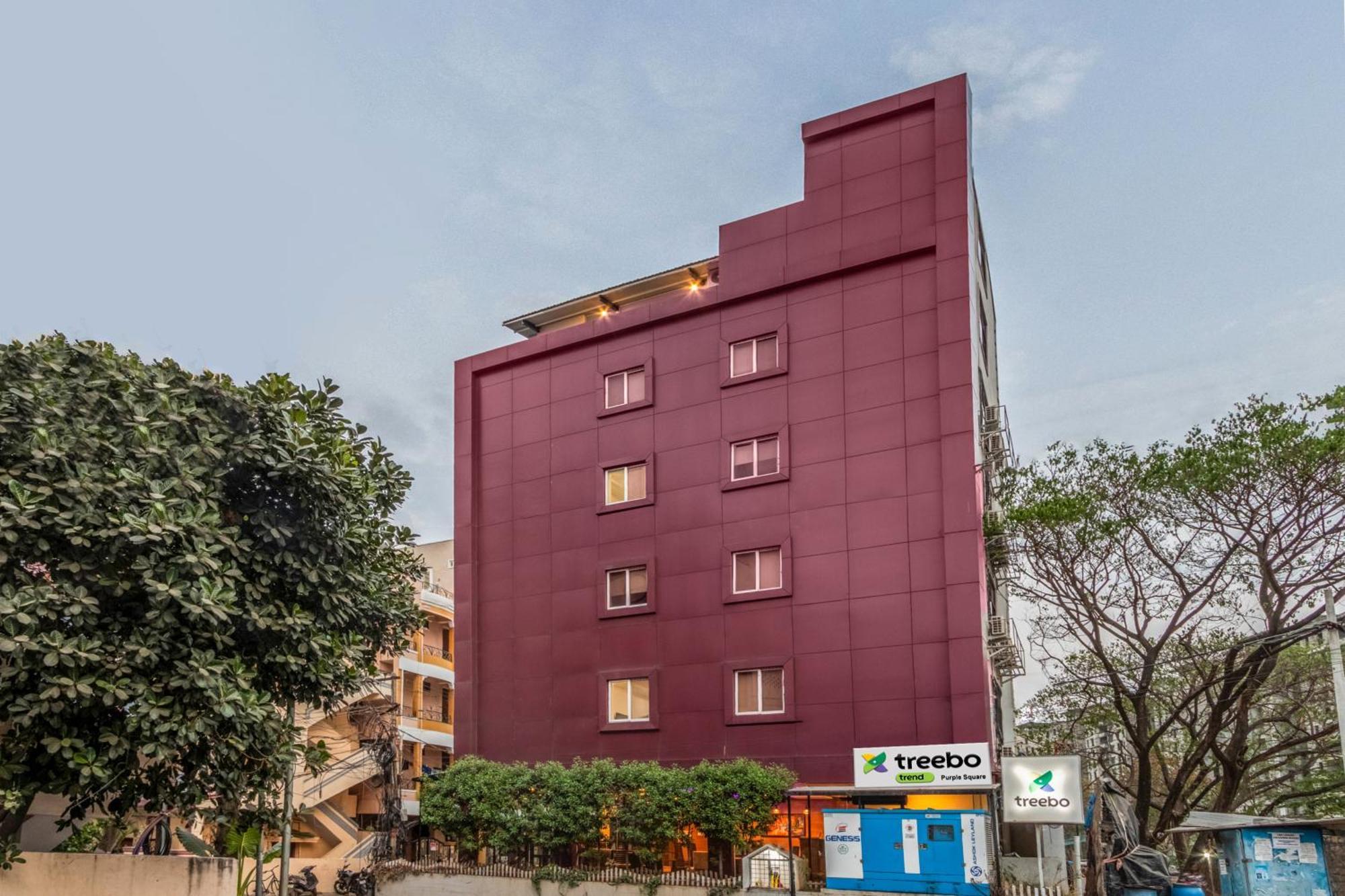 Treebo Purple Square Hotel Hyderabad Exterior foto